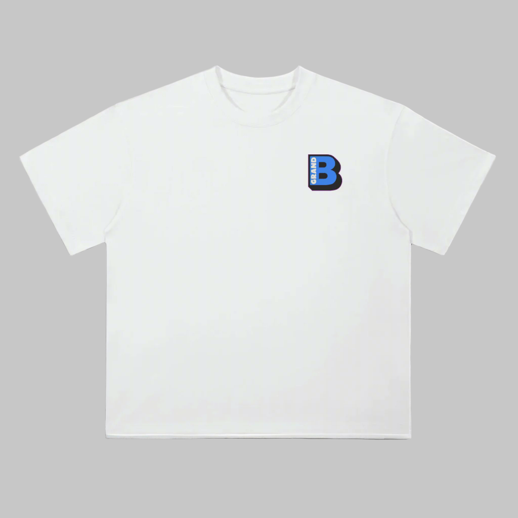 "Grand B" – Heavy Cotton Street Tee 300 GSM - GRAND B